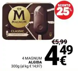 Supermercati Gulliver Magnum classic offerta