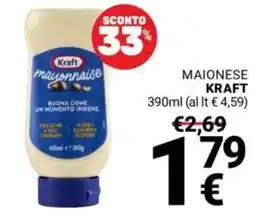 Supermercati Gulliver Maionese Kraft offerta