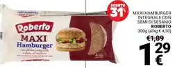 Supermercati Gulliver Maxi Hamburger Roberto offerta
