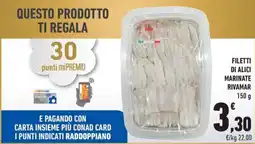 Conad City Filetti di alici marinate Rivamar offerta