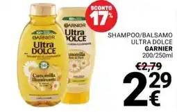 Supermercati Gulliver Shampoo/balsamo ultra dolce garnier offerta