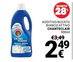 Supermercati Gulliver Additivo bucato bianco attivo Chanteclair offerta