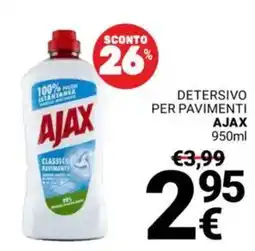 Supermercati Gulliver Detersivo per pavimenti Ajax Classico Pavimenti offerta