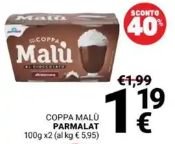 Supermercati Gulliver Coppa Malù Parmalat offerta
