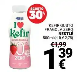 Supermercati Gulliver I Kefir gusto fragola zero Nestlé offerta