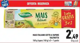 Conad City Mais italiano Valfrutta offerta