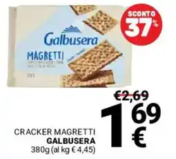 Supermercati Gulliver Cracker Magretti Galbusera offerta