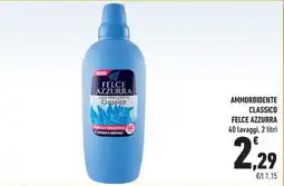 Conad City Ammorbidente classico Felce Azzurra offerta