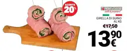 Supermercati Gulliver Girella di suino offerta