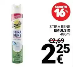 Supermercati Gulliver Emulsio Stira Bene offerta