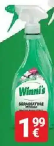 Supermercati Gulliver Winni's sgrassatore offerta