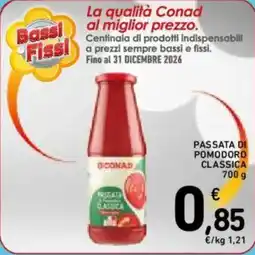 Spazio Conad Passata di pomodoro classica Conad offerta