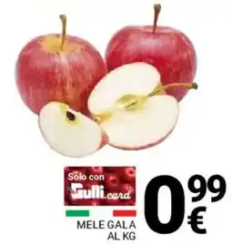 Supermercati Gulliver Mele Gala offerta