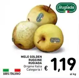 Spazio Conad Mele Golden Ruggine Rugiada offerta