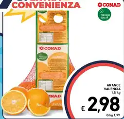 Spazio Conad Arance Valencia offerta