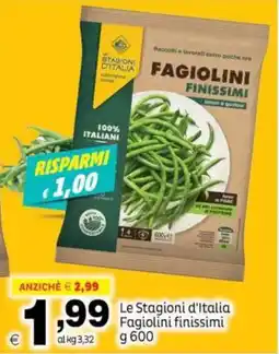 Elite Le Stagioni d'Italia Fagiolini finissimi offerta