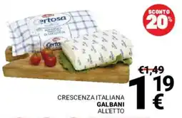 Supermercati Gulliver Crescenza italiana Certosa offerta