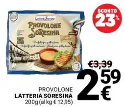 Supermercati Gulliver Provolone Latteria Soresina offerta