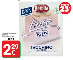 Supermercati Gulliver Tacchino al forno Beretta offerta