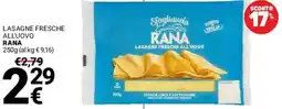 Supermercati Gulliver Lasagne fresche all'uovo Rana offerta