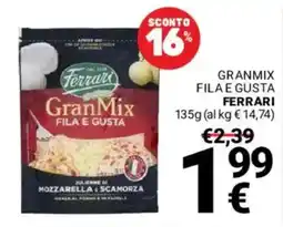 Supermercati Gulliver GranMix Filà e Gusta Ferrari offerta