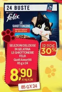 Crai Felix Selezioni deliziose in gelatina le ghiottonerie offerta