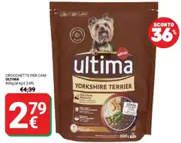 Supermercati Gulliver Crocchette per cani ultima Yorkshire Terrier offerta