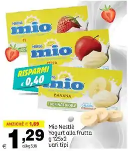 Elite Mio Nestlé Yogurt alla frutta offerta