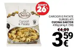 Supermercati Gulliver Carciofi e Patate Cucina Sartor offerta