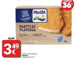 Supermercati Gulliver Filetti di platessa Frosta offerta