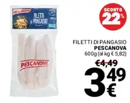 Supermercati Gulliver Filetti di pangasio Pescanova offerta