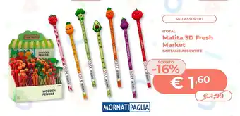 Matita 3D Fresh Market