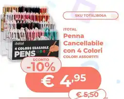 Mornati Paglia Penna cancellabile itotal offerta