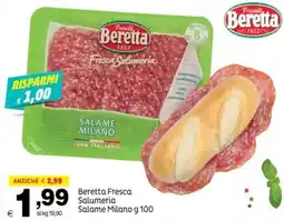 Elite Beretta Fresca Salumeria Salame Milano offerta