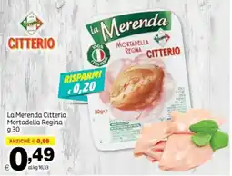 Elite La Merenda Citterio Mortadella Regina offerta