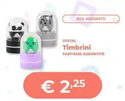 Mornati Paglia ITOTAL Timbrini Fantasie Assortite offerta