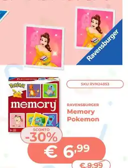 Mornati Paglia Ravensburger Memory Pokemon offerta