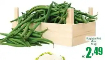 Fagiolini fini sfusi