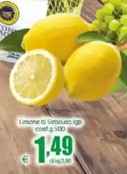 Elite Limone di Siracusa igp offerta