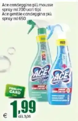 Elite Ace candeggina più mousse offerta
