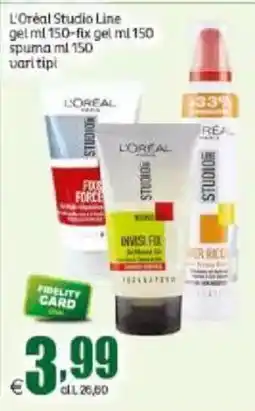 Elite L'Oréal Studio Line offerta
