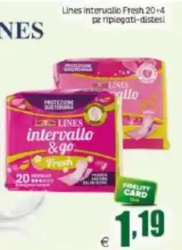 Elite Lines intervallo &go Fresh offerta