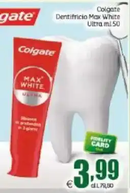 Elite Colgate Dentifricio Max White Ultra offerta
