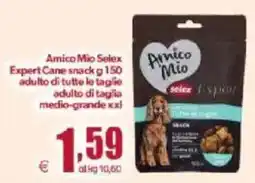 Elite Amico Mio Selex Expert Cane snack offerta