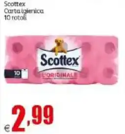 Elite Scottex carta igienica offerta
