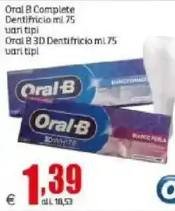 Elite Oral-B Dentifricio offerta