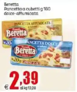 Elite Pancetta a cubetti Beretta offerta
