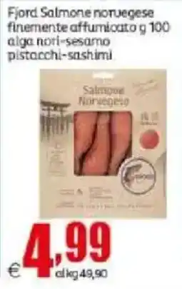 Elite Fjord Salmone norvegese offerta