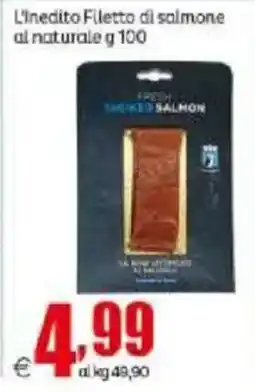Elite L'inedito Filetto di salmone al naturale offerta