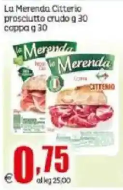Elite La Merenda prosciutto crudo offerta
